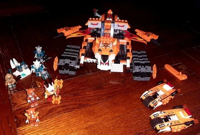 LEGO CHIMA: Tiger's Mobile Command (70224)  99.9% COMPLETE - discontinued - Image 1 of 3