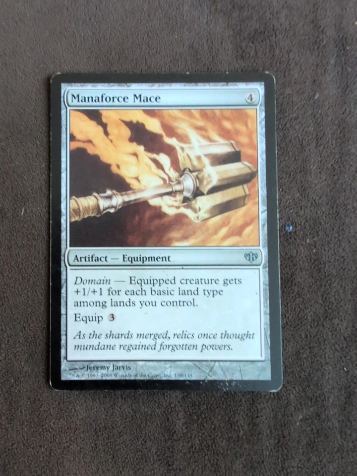Magic the Gathering MTG Manaforce Mace (139) Conflux   LP - Image 1 of 1