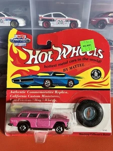 Hot Wheels  1993 Classic Nomad - Metallic Pink - Vintage Series Redline - Picture 1 of 5