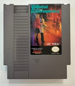 The Mafat Conspiracy NES Game Tested Clean Label