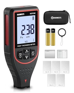 Paint Thickness Gauge Car Coating Depth Gauge 0~2999μM Digital Paint Meter for C - Picture 1 of 7