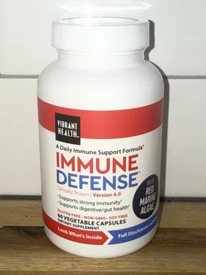 Suplemento de Defensa Inmune Vibrant Health - NUEVO Y SELLADO - 60 Cápsulas Foto 1 de 3