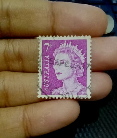 Australia Queen Elizabeth II Stamp 7c Australian Stamp Cover
