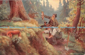 R447551 Two Men and Fox Serie 279 Postcard - Imagen 1 de 4