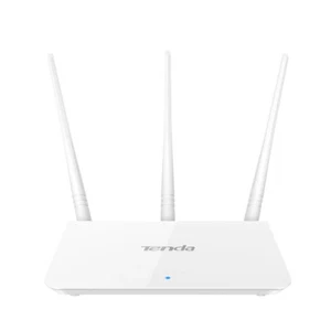 ROUTER WIRELESS TENDA N300 F3 EASY SETUP ACESS POINT WIFI 300MBPS RJ45 5DBI - Foto 1 di 3