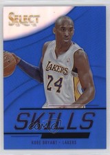 2013-14 Panini Select Skills Blue Prizm /49 Kobe Bryant #26 HOF