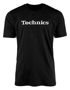 New Men's Black Dj T Shirt Technics 1200 MK Pioneer Dj Serato Vinyl Rane Mixer