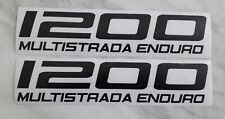 Ducati Multistrada 1200 Enduro Fairing Decals