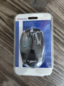 Verbatim Corded Notebook Optical Mouse Wired - Picture 1 of 3