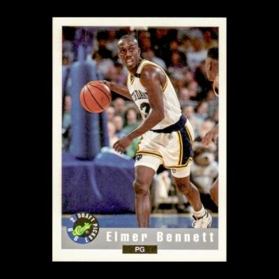 Elmer Bennett 1992-93 Classic Draft Notre Dame Fighting Irish #74 R331G 15 - Image 1 of 2
