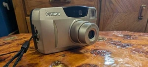 Canon Sure Shot Prima 76 Zoom 35mm Point & Shoot Film Camera - Picture 1 of 6