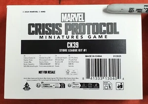Marvel Crisis Protocol CK39 Store League Kit #1 con envío gratuito - Imagen 1 de 1
