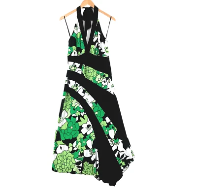 Torrid Women's Multicolor Floral Polyester V-Neck Spaghetti Strap Dress Size 14 - Image 1 of 4