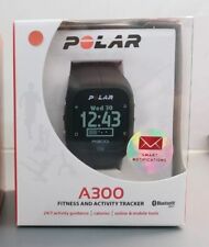 POLAR A300 Fitness Activity Watch Tracker Black + Pink Heart Rate Sports Watch