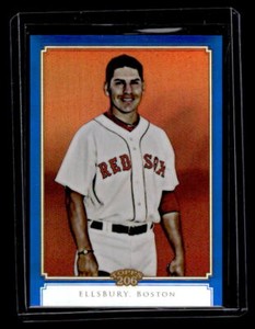2010 Topps Chrome #TC39 Jacoby Ellsbury 206 Chrome Blue Refractor