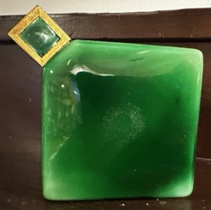 Femme de Paris,  green "YBRY" perfume bottle, Baccarat  LME - Picture 1 of 20