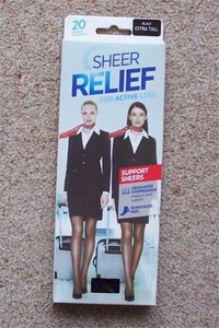 Sheer Relief Women's Pantyhose \u0026 Tights 