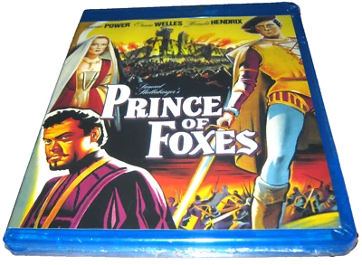 Prince of Foxes - Tyrone Power - Blu-Ray - New Sealed - Region A - Image 1 of 2