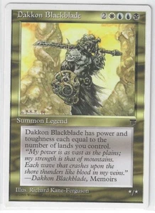Magic the Gathering MTG - Chronicles: Dakkon Blackblade - Rare Card #225 - Picture 1 of 2
