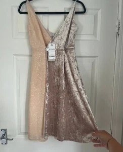 Women’s Next Size 8 Petite Christmas Party Sequin Dress New With Tags - Picture 1 of 15