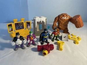 Imaginext DC Super Friends Batman Heroes Villains Figures Pieces Lot. Joker + - Picture 1 of 2