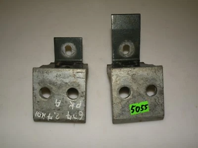 PEUGEOT 607 2.2 HDI 2003 LHD FRONT LEFT SIDE UPPER LOWER DOOR HINGES HINGE OEM - Image 1 of 4