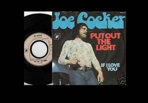 JOE COCKER PUT OUT THE LIGHT & IF I LOVE YOU GERMAN 45+PS 1974 WOODSTOCK - Bild 1 von 1