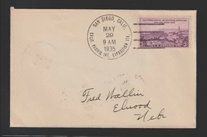First Day Cover, Scott # 773, 3¢ California-Pacific Expo, Expo Station Cancel - Picture 1 of 2