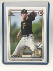 AARON SHORTRIDGE  2020 BOWMAN 1ST EDITION  RC  BFE-9, Pirates!