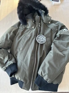 Moose Knuckles Herren Ballistische Bomberjacke mit Fell XL Neu mit Etikett - Bild 1 von 5