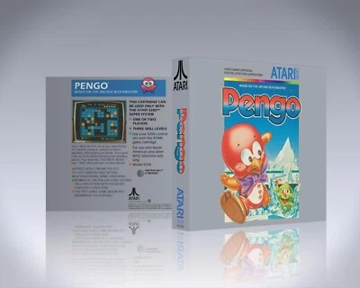 Atari 5200 Case - NO GAME - Pengo - Image 1 of 3