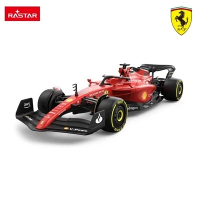 1/18 Rastar Ferrari F1 75 RC Car Remote Control Formula 1 Racing - Image 1 of 4