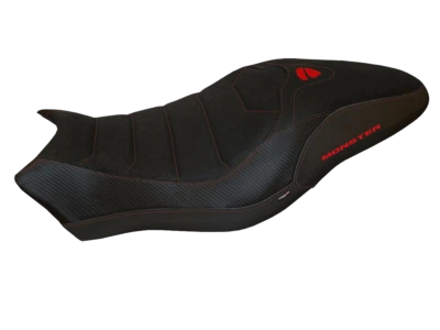 Funda de asiento Tappezzeria Ducati Monster 1200/S y 821 (con logotipo) (2017+) Foto 1 de 4