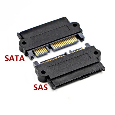 SATA Male Turn To SAS Female Adapter Protect HDD SAS adapter Hard Disk F/M NEW - Image 1 of 4