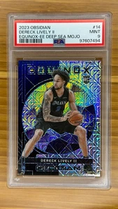 2023-24 Obsidian Equinox Deep See Mojo Derek Lively Rookie RC /5 #14 PSA 9 - Bild 1 von 2
