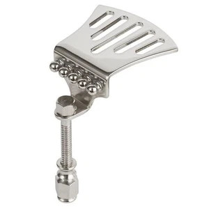 Pisgah Hawktail Banjo Tailpiece, Nickel - Picture 1 of 2