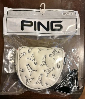 PING Mr. PING Blossom Mazo Putter Headcover Masters Edición Limitada Pingman Foto 1 de 2