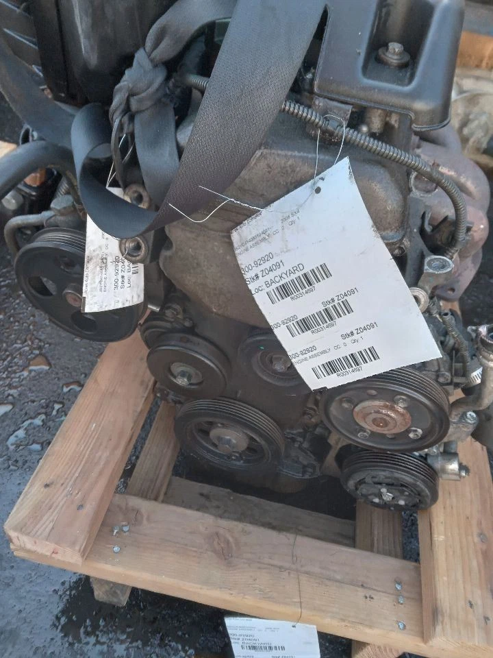 Engine 2.0L VIN 4 6th Digit Fits 07-09 SX4 130k miles 314697 - Изображение 1 из 4