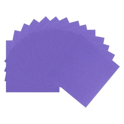 METALLIXITY 500 fogli di carta origami 2x2 pollici, carta origami quadrata viola scuro
