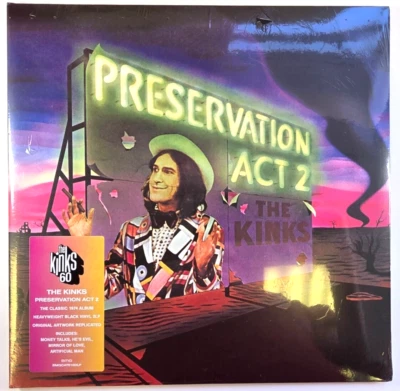 The Kinks Preservation Act 2 LP Album vinyl record 2023 reissue in Gatefold BMG - Image 1 of 4