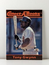 Tony Gwynn San Diego Padres 1990 Collect-A-Book #17 Baseball Card