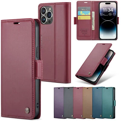 Flip Caseme Card Wallet Phone Case For iPhone 11 12 13 14 15 Pro Max XR XS 7 8  - Image 1 of 4