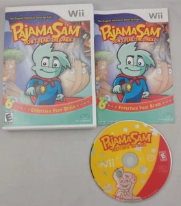 Pajama Sam: Don't Fear the Dark (Nintendo Wii, 2008) CIB / Complete - Tested - Picture 1 of 3