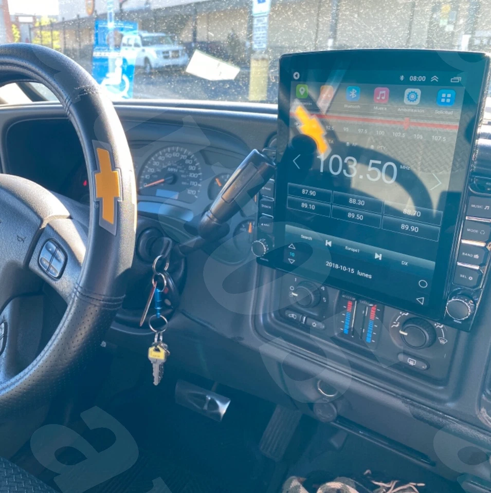 For Chevrolet Silverado 1500HD 2500HD Car Radio Carplay Player GPS NAVI Stereo - Image 1 of 4