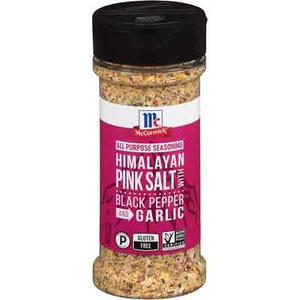 Himalayan Pink Salt with Black Pepper and Garlic All Purpose Seasoning, 6.5 Oz - Picture 1 of 9