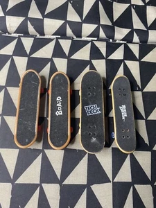 Lot Of 4 Tech Deck And Other Fingerboards Skateboards - Picture 1 of 9