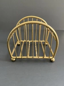 Coaster Holder For Round Coasters Gold Tone - Picture 1 of 10
