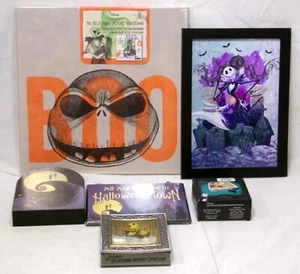 Nightmare Before Christmas Lot Zen Garden Wall Plaque Lenticular Jewelry Box - Picture 1 of 3