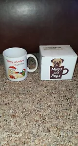 Mugs and Pugs Golden Retriever Dog Santa Paws Christmas Mug Cup - Picture 1 of 8