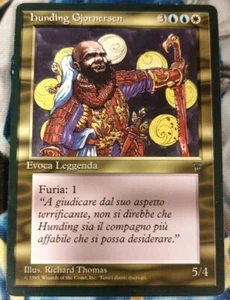 Hunding Gjornersen MTG Italian Legends Uncommon Moderately Played x1 JS1 - Picture 1 of 4